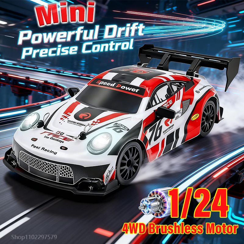 Hobby Quality Rc Cars - 4WD-2.4G Drift Racing Car 1:24 Scale