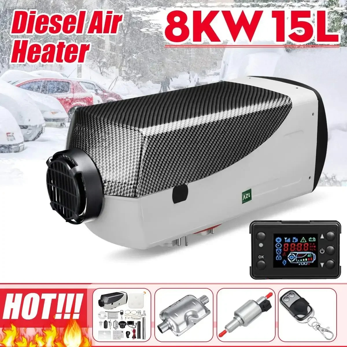 Hobby Rc Van - 5-8KW Car Heater Diesel Air Heater