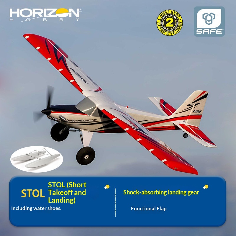 Rc Planes Horizon Hobby - Horizon Hobby Turbo Timber Evolution 1.5m