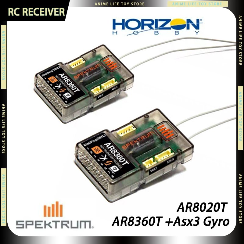 Rc Planes Horizon Hobby - Spektrum AR8020T,AR8360T With Asx3 Gyro 8-CH