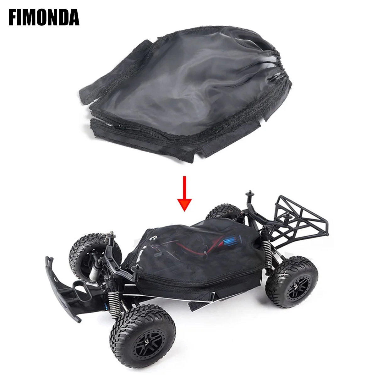 Rc Remo Hobby - Zipper Type Nylon Mesh Dust Mud