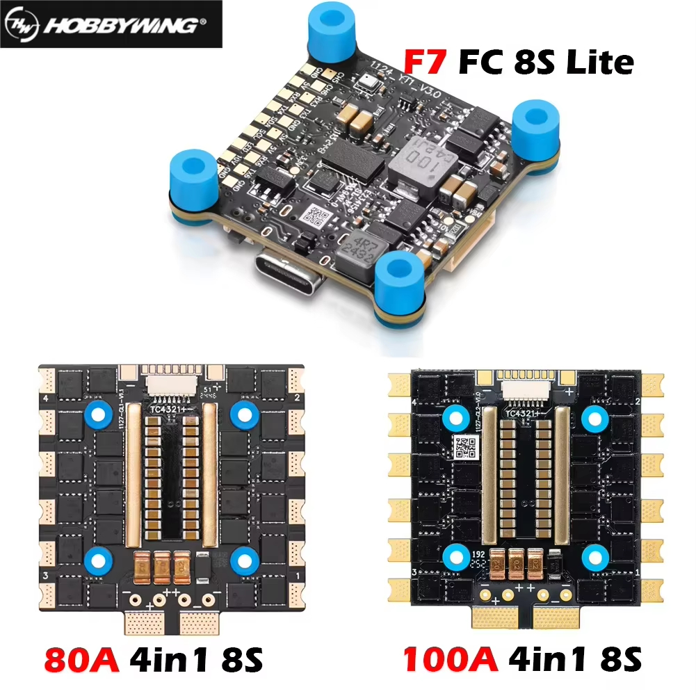 Rc Hobby Racing - HobbyWing XRotor 80A 100A 4in1 8S