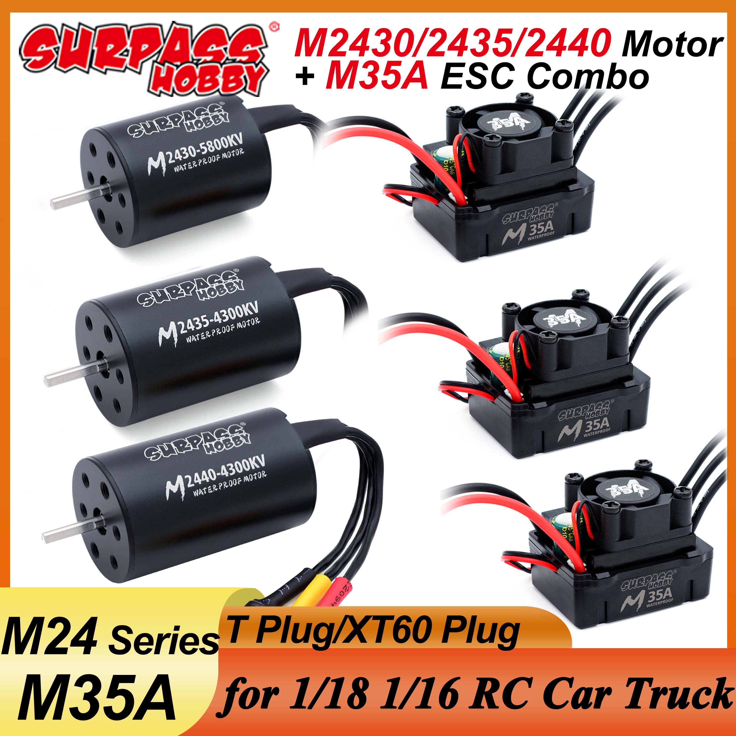 Rc Hobby Monster Truck - SURPASS HOBBY Combo M2430 M2435 M2440