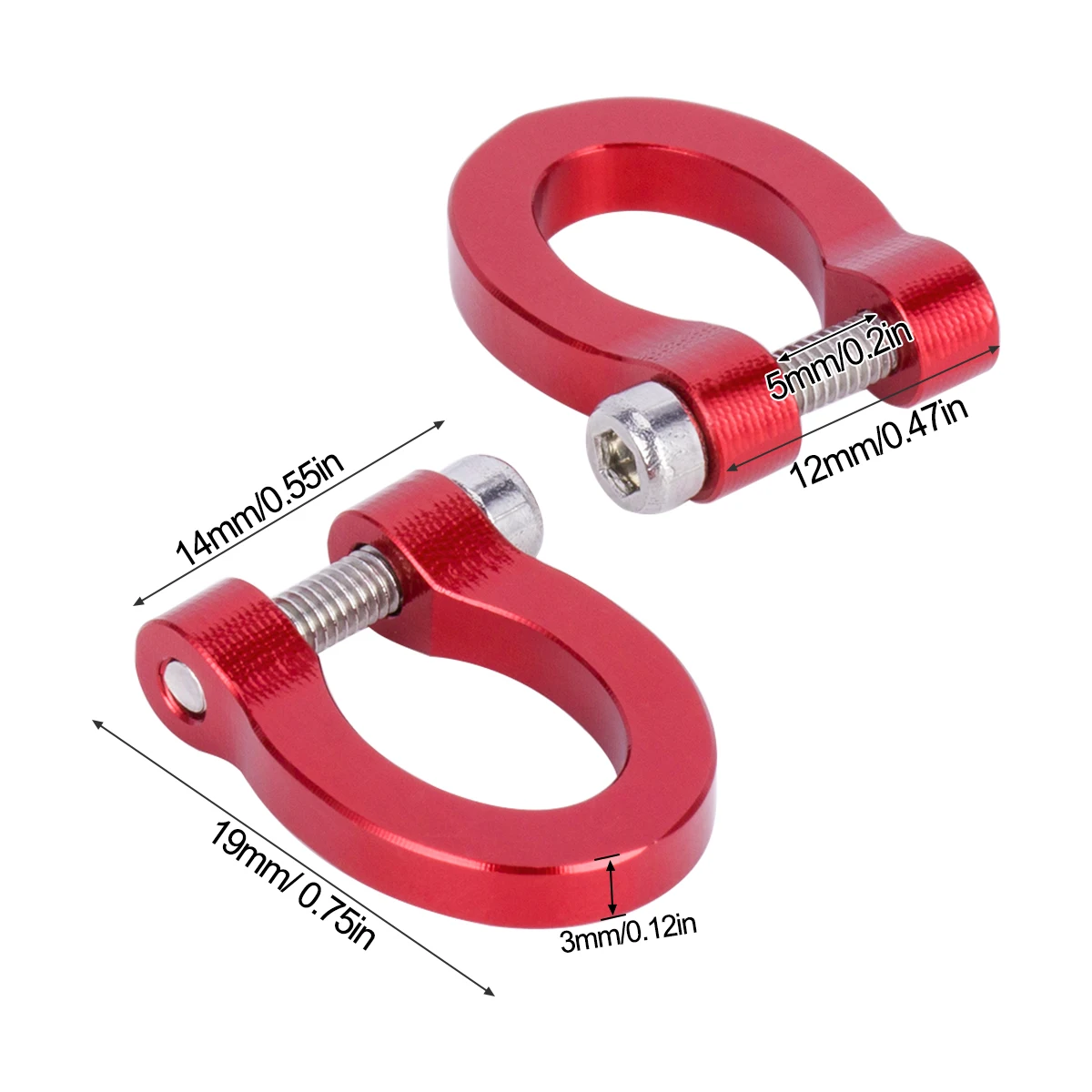 CNC Aluminum Bumper D-ring Tow - مراجعة Rc Hobby Racing وسعره