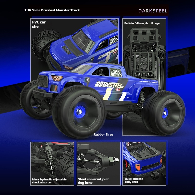 UDI UD1610PRO 1/16 RC BigWheel - مراجعة Rc Hobby Monster Truck وسعره
