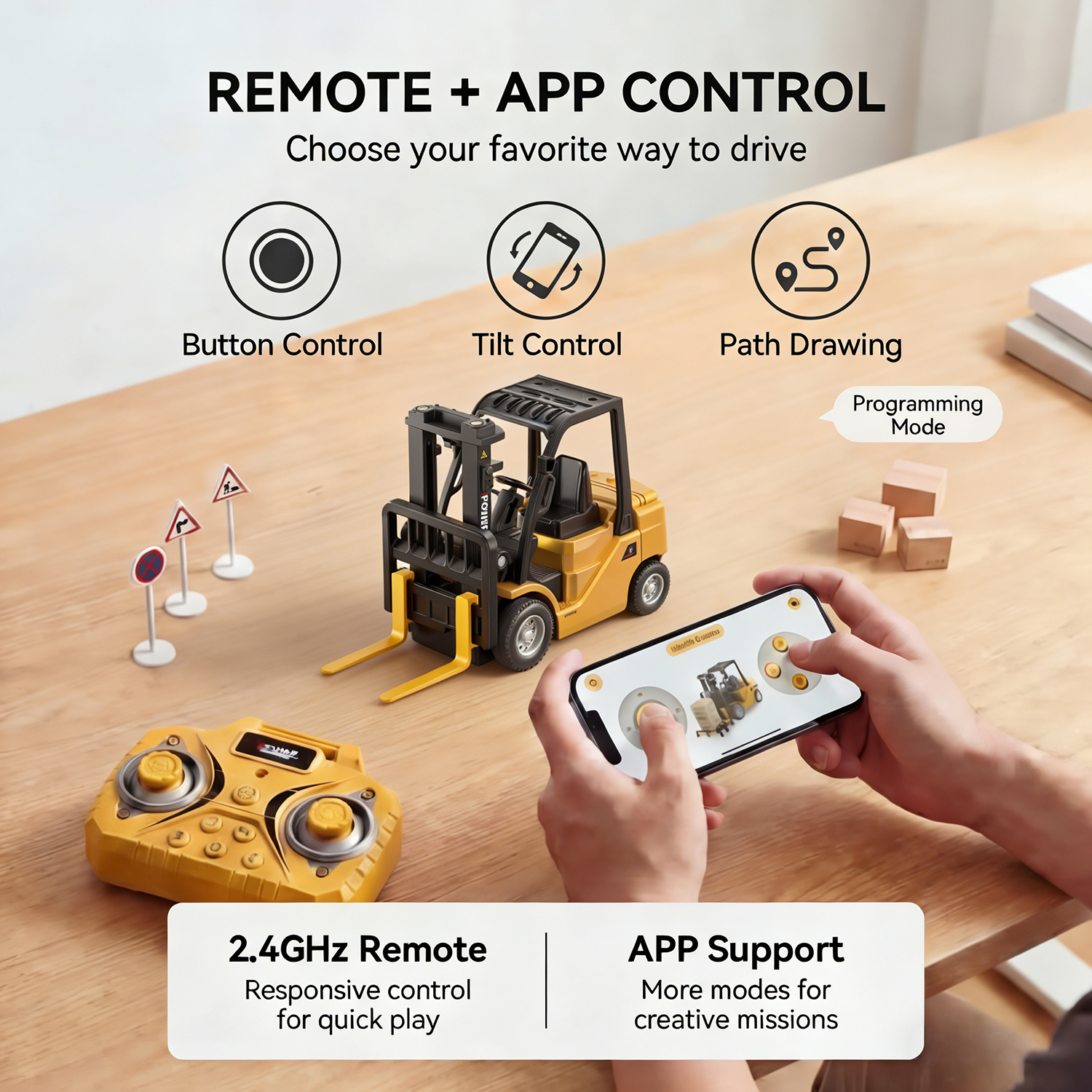 1/64 RC Forklift Toy,Mini Fork - مراجعة Hobby Rc Van وسعره