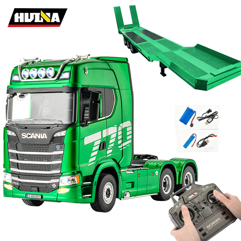 HUINA 1501 1502 green 1/18 19C - مراجعة Hobby Rc Van وسعره