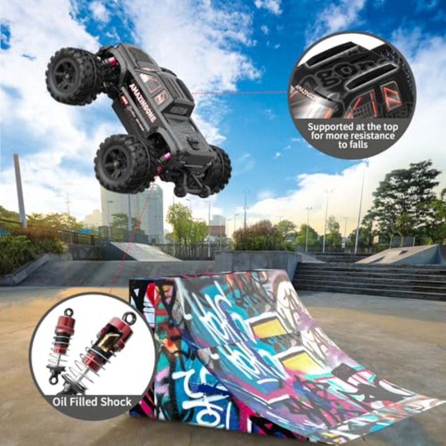 20208 1/20 Scale Brushless Fas - مراجعة Rc Hobby Monster Truck وسعره