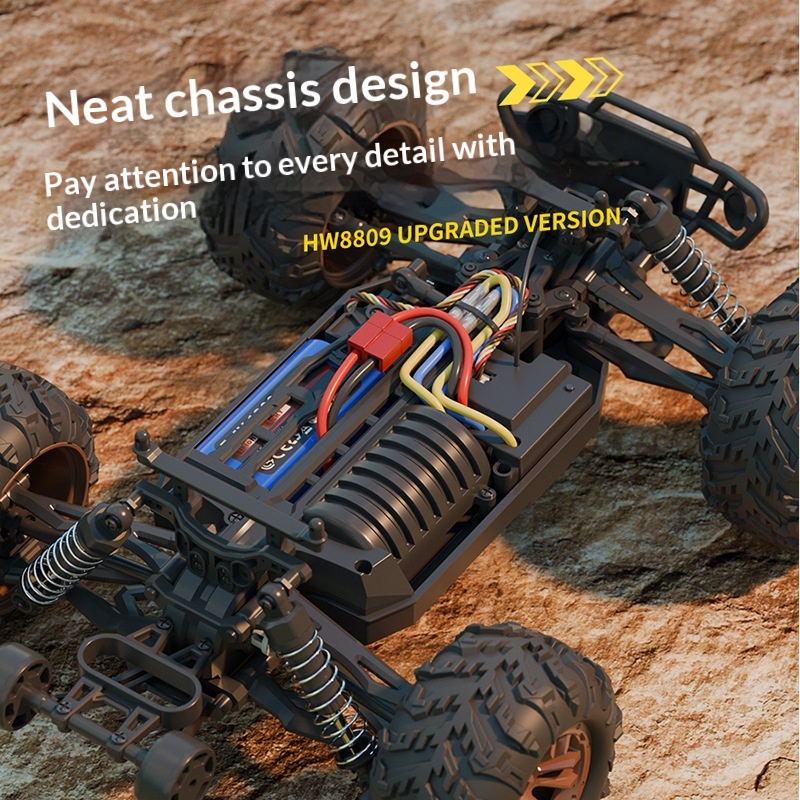4WD Brushless RC Monster Truck - مراجعة Rc Hobby Monster Truck وسعره