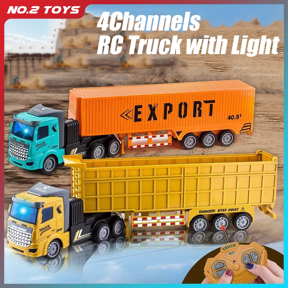 1/48 RC Container Truck Toy Ki - مراجعة Hobby Rc Van وسعره