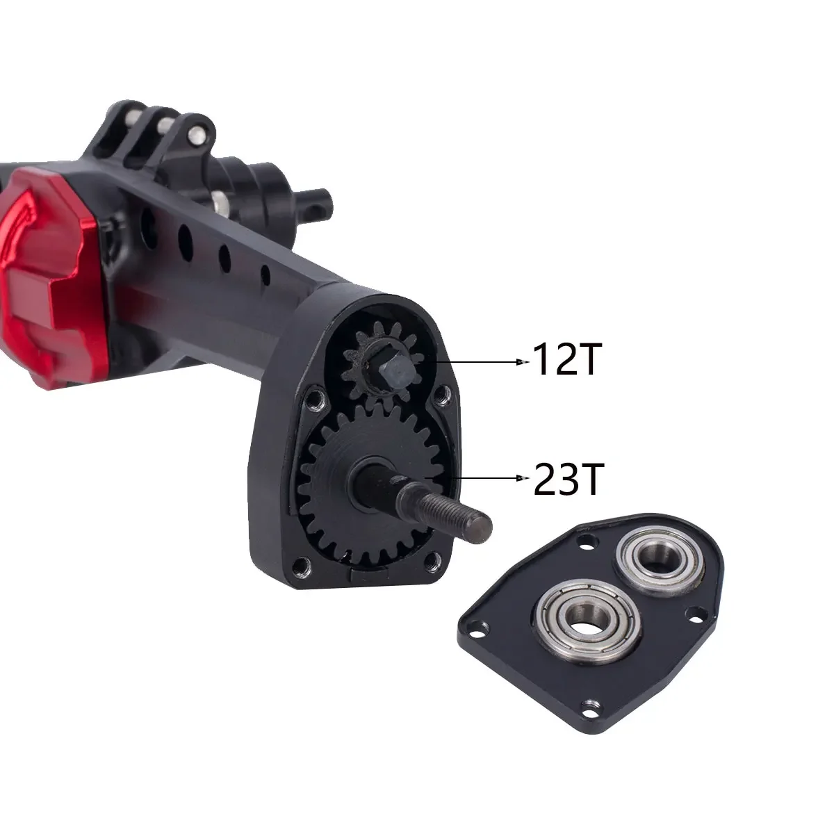 CNC Aluminum SCX10 III Front R - مراجعة Rc Hobby Racing وسعره