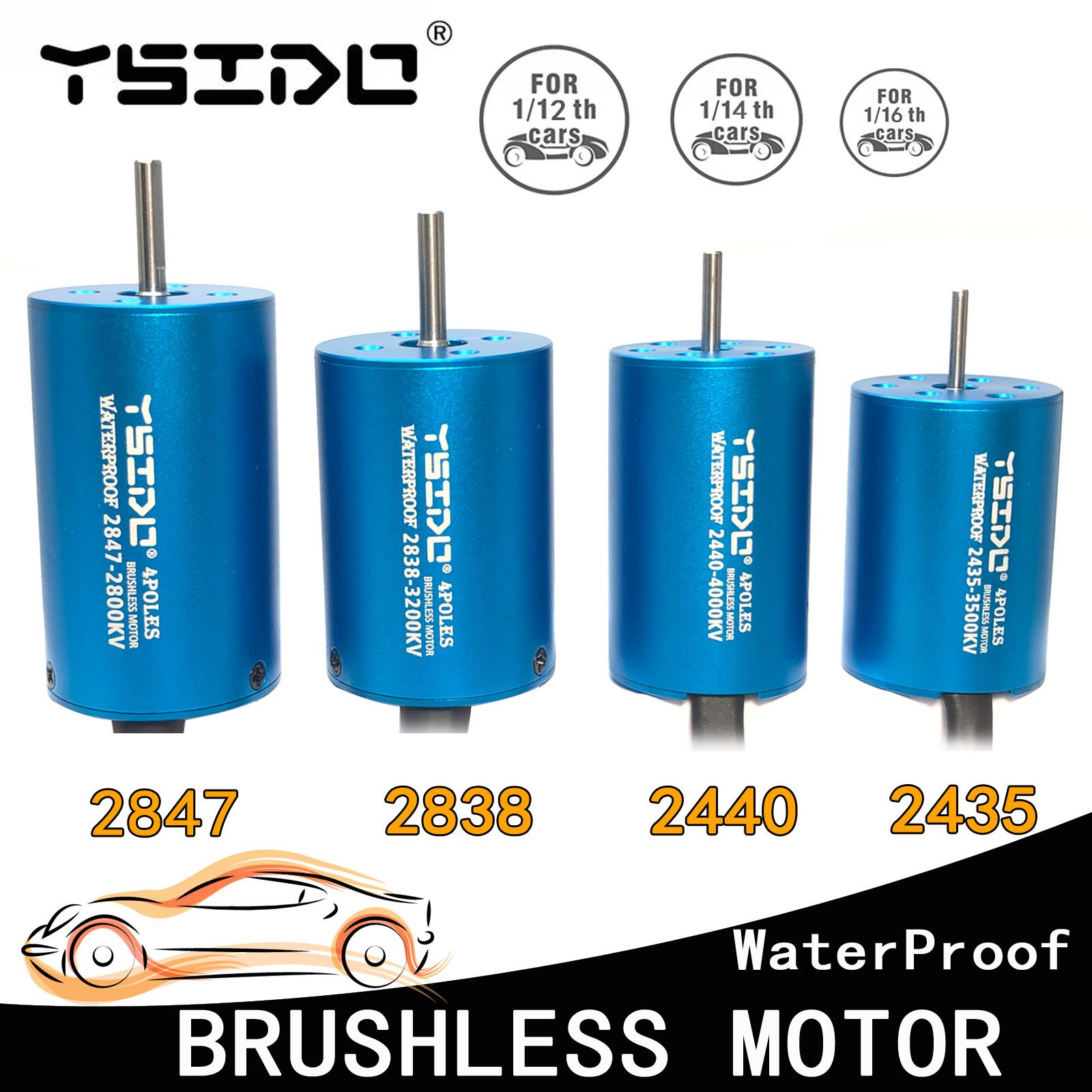 YSIDO 2435 2440 2838 2847 Brus - مراجعة Rc Remo Hobby وسعره