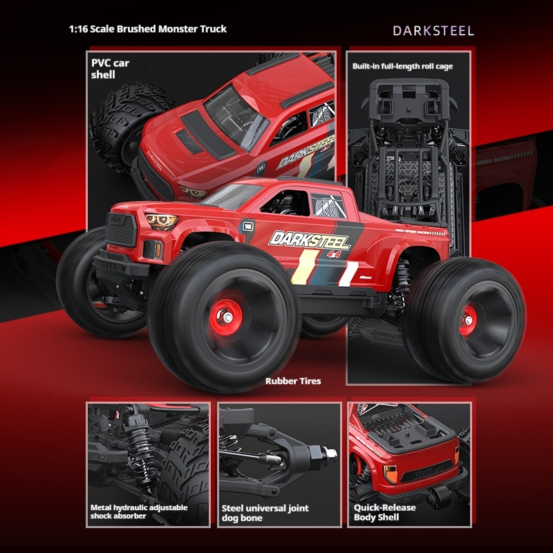UDIRC UD1610PRO 1/16 RC BigWhe - مراجعة Rc Hobby Monster Truck وسعره