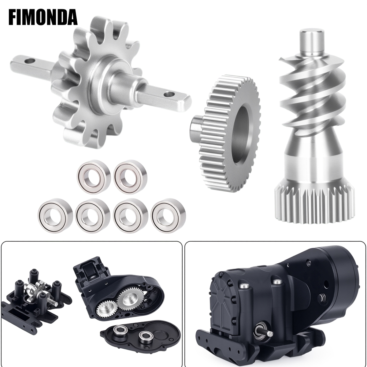 Stainless Steel Gearbox Gear S - مراجعة Rc Hobby Racing وسعره