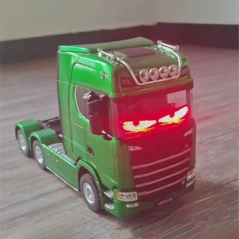 1/18 Huina 1509 Rc Semi Dump T - مراجعة Hobby Rc Van وسعره