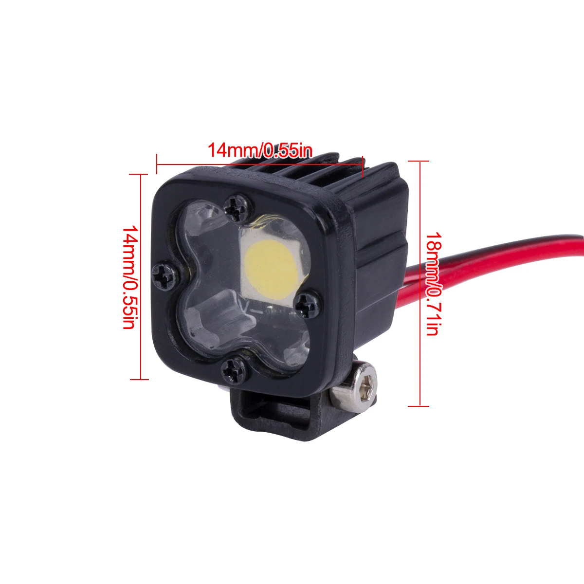 RC Car Square Bright LED Top L - مراجعة Rc Hobby Racing وسعره