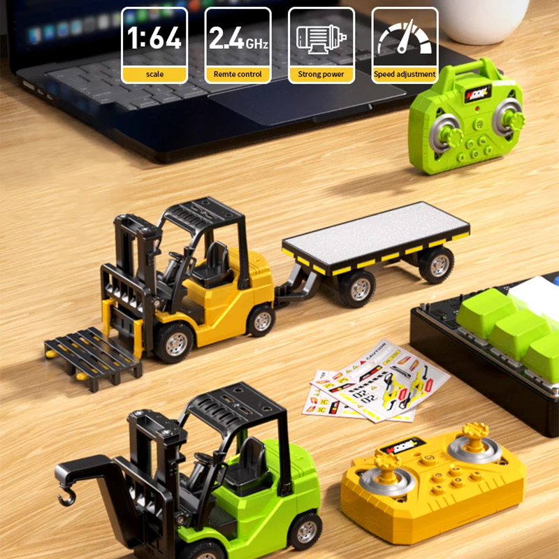 Desktop RC Car 2 In 1 Trailer  - مراجعة Hobby Rc Van وسعره