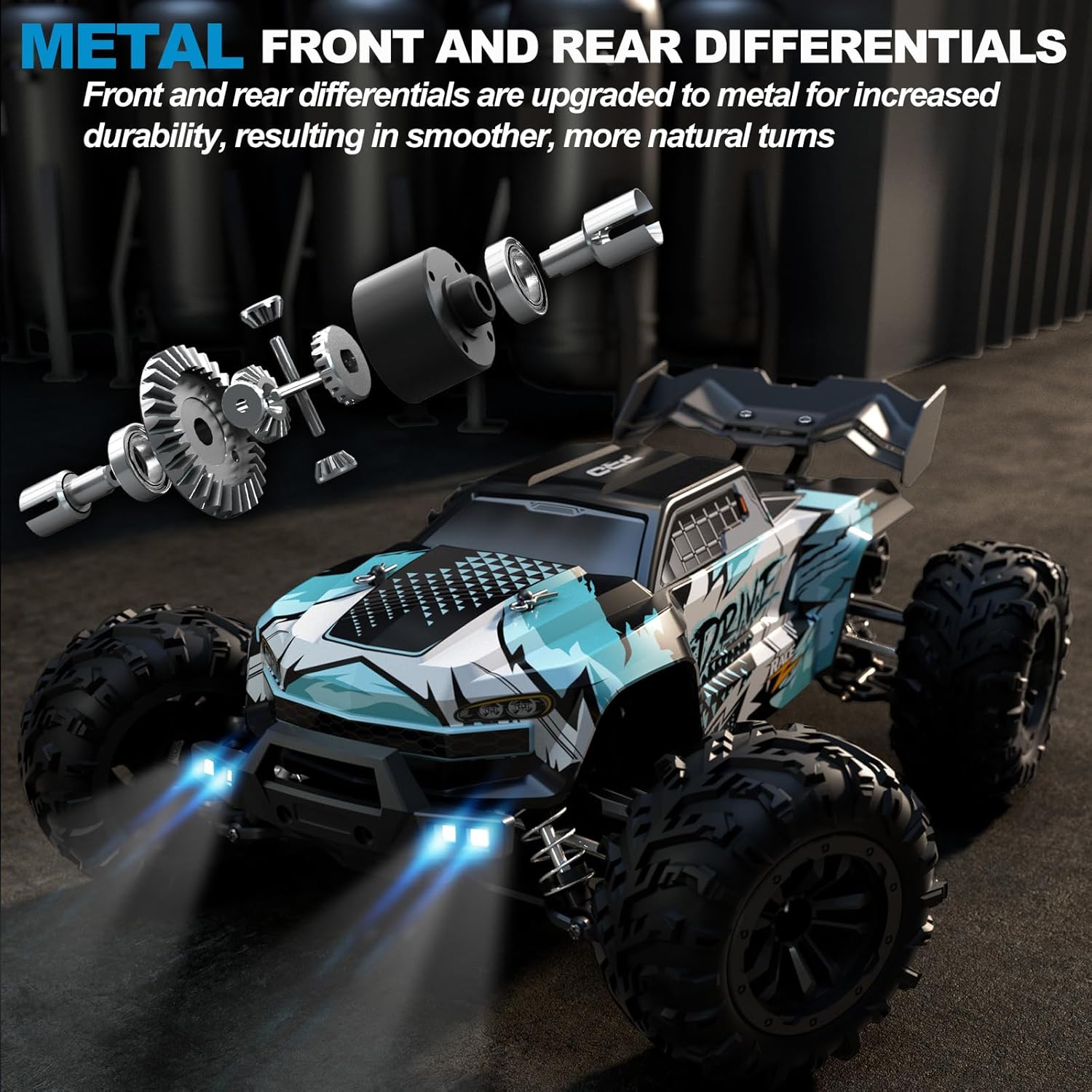 Hobby Grade 1:16 Scale Brushle - مراجعة Rc Hobby Monster Truck وسعره