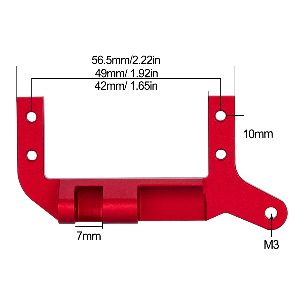 CNC Aluminium Axle Servo Mount - مراجعة Rc Hobby Racing وسعره