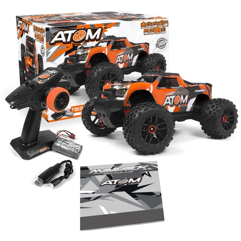 Hpi Maverick Atom Rc Monster T - مراجعة Rc Hobby Monster Truck وسعره
