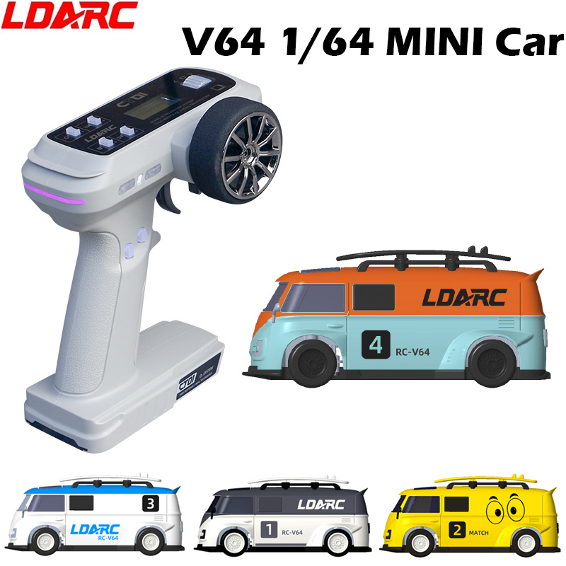 1:64 LDARC V64 Mini Remote Con - مراجعة Hobby Rc Van وسعره