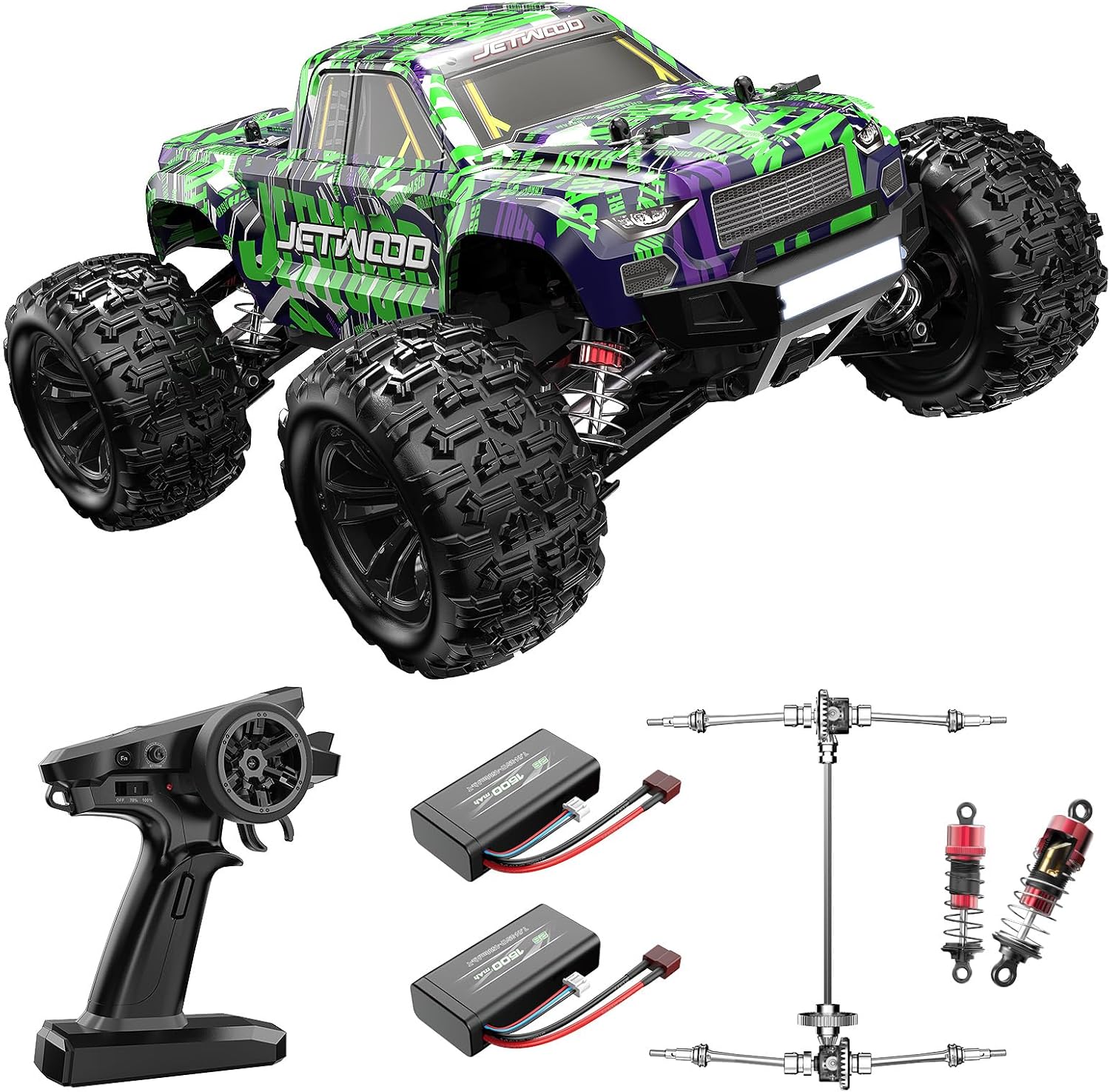 1/16 RC Car 38kph 4WD Ready to - مراجعة Rc Hobby Monster Truck وسعره