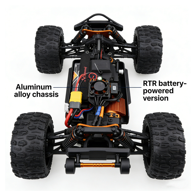 ZD Racing RC Monster Truck MT1 - مراجعة Rc Hobby Monster Truck وسعره