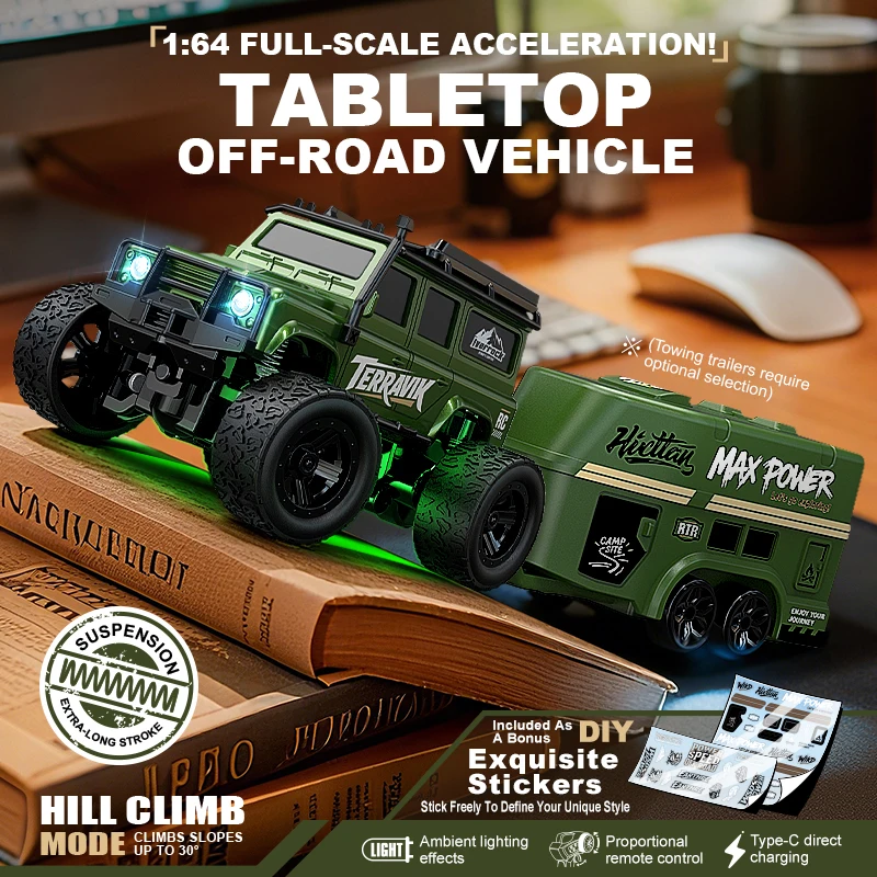 1:64 Full Proportional Desktop - مراجعة Hobby Rc Van وسعره